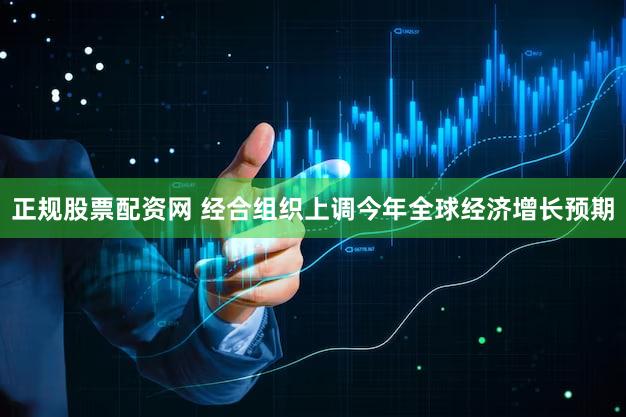 正规股票配资网 经合组织上调今年全球经济增长预期