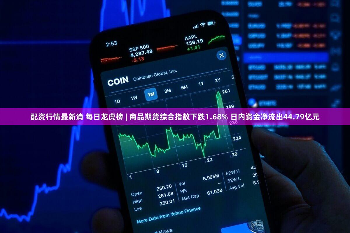 配资行情最新消 每日龙虎榜 | 商品期货综合指数下跌1.68% 日内资金净流出44.79亿元